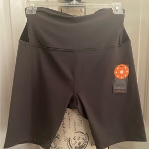 Copper Life Women's Charcoal Exercise Short Leggings